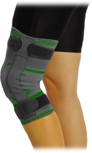 Elastyczny stabilizator stawu kolanowego z zawiasami "Genumax Plus"